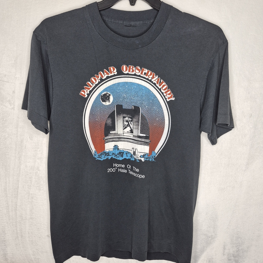 Vtg Palomar Observatory Home of the 200 Hale Telescope T Shirt Size Medium